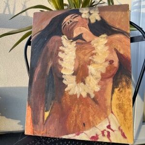 Luigi Fumagalli Rare Hawaiian Nude